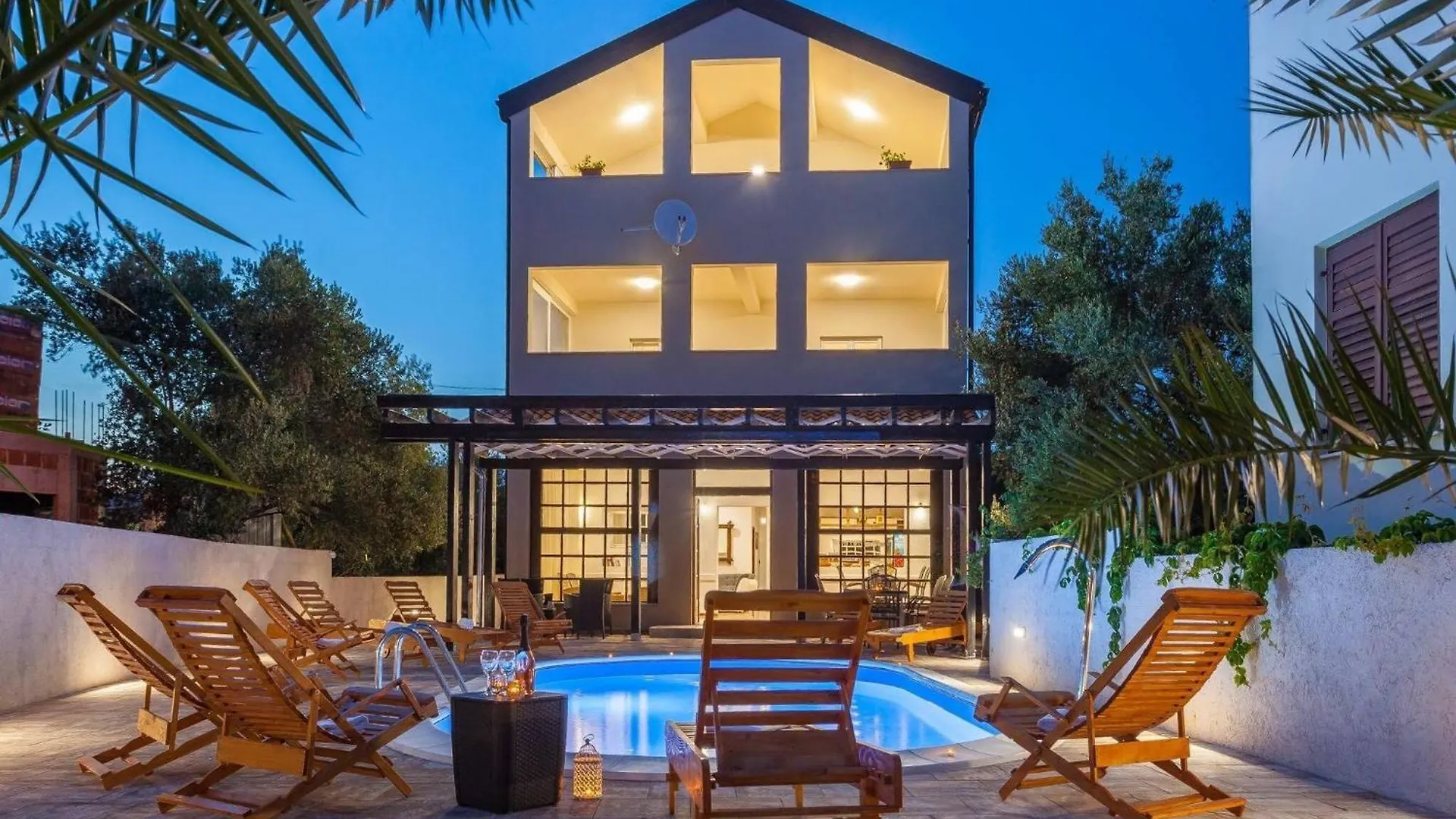 My Dalmatia - Seaside Villa Marin With Private Heated Pool location